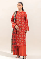 Lawn - Beechtree - Summer Unstitched - BT1S24U74 - Tangerine Fun