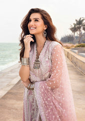 Lawn - Faiza Saqlain - Zinnia Luxury 25 - Amaryllis