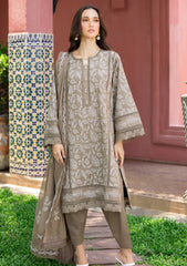 Lawn - Marjjan - Seraya - Embroidered 25 - MBL#19-A - BEIGE