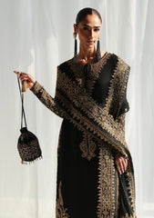 Formals - Qalamkar - Chiffon Unstitched 26 - QCC#06 - WALIYA