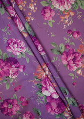 Digital Printed Lawn Fabric - D#10411