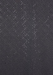 Elite Men China Boski Unstitched Waistcoat Fabric - D#43 - Black