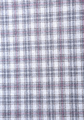 Ermenegildo Zegna Wool & Silk Fabric - R Grey