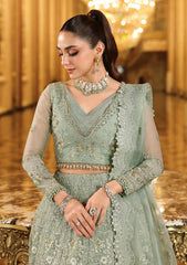 Formals - Elaf Premium - Stardom - Handwork 25 - ESH-03 - LIME LIGHT