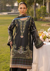 Pret - Tessa - Luxury Lawn 25 - D#03 - Noir Enchantment