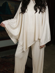 Pret - Moven - Moonlight Draped Co-ord Set - Off White