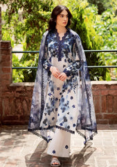 Lawn - Asifa & Nabeel - Yakin - Dew and Dahlia - (YKL25-02)