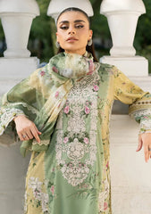 Lawn - Elaf Premium - Signature Embroidered 26 - Vol II - ESG#01A - ELARA