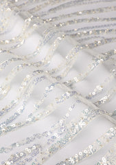 Italian Cut Dana Net With Sequence Work - FCE#425