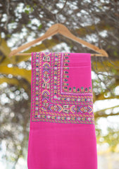 Pashmina Ari Work Shawl D - 160D - SH PINK