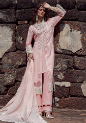 Lawn - Marwat Textiles - Gulmina - Luxury 25 - Vol-II - D#01 - ROSE DUSK