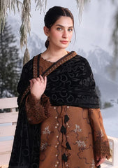 Winter - Rang Rasiya - Carnation Unstitched 26 - RR#01 - Ember