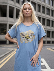Pret - Moven - Round Neck T-Shirt - Sky