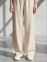 Pret - Moven - Cotton Linen Trouser - Cream
