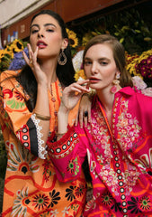 Lawn - Mushq - Hemline - La Dolce - Prints Vol-2 - HUN25#9B - DOVES OF GARDEN