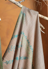 Pashmina Kashmiri Jaaldar Shawl D#113 - Skin