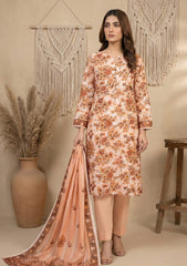 Winter - Rubaaiyat - D Prints - Marina 26 - Wool Shawl - RPM#09 - Peach