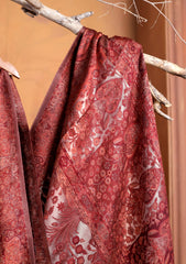 Pashmina Zari Jamawar Shawl D#87 - Maroon