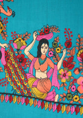 Pashmina Embroidered Shawl D - 185 - Zink