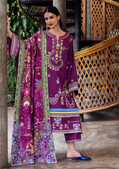 Winter - Mushq - Hemline - Symphony - Karandi Edit 25 - HUN#207 - Plum Swirl