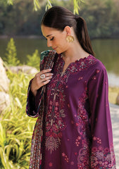 Lawn - Xenia - Luxury Unstitched 25 - XLL#11 - Violet