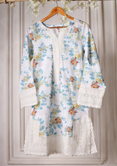 Pret - Rubaaiyat - Printed Lawn Shirt - White