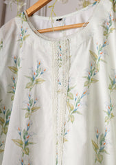 Pret - Rubaaiyat - Printed Lawn Shirt - Cream