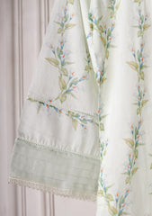 Pret - Rubaaiyat - Printed Lawn Shirt - Cream