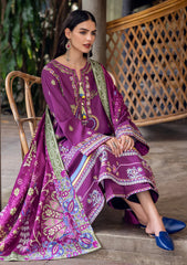 Winter - Mushq - Hemline - Symphony - Karandi Edit 25 - HUN#207 - Plum Swirl