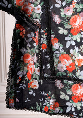 Pret - Rubaaiyat - Printed Lawn Shirt - Black