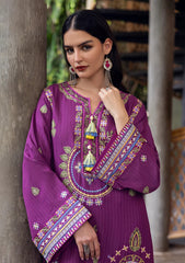 Winter - Mushq - Hemline - Symphony - Karandi Edit 25 - HUN#207 - Plum Swirl