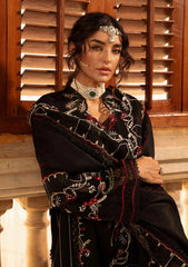 Winter Collection - Crimson - Aaleen - Winter Unstitched 24 - Meenakari