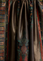 Pashmina Zari Jamawar Shawl D#17 - N Blue