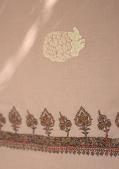 Pashmina Patch Work Shawl D - 30 - L Brown