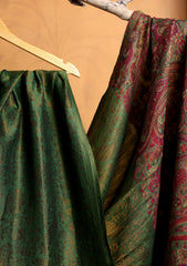 Pashmina Zari Jamawar Shawl D#08 - Green