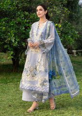 Lawn - Elaf Premium - Luxury 26 - ELY#12 - SKY BLISS