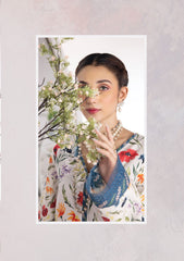 Lawn Collection - Rang Rasiya - Breeze - D#13 Gardenia