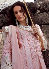 Lawn - Marwat Textiles - Gulmina - Luxury 25 - Vol-II - D#01 - ROSE DUSK