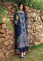 Winter Collection - Qalamkar - Qlinekari - Linen 24 - QLK24#06 - Cadhla
