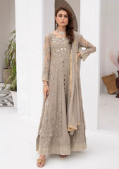 Pret Collection - Manahils - Jal Pari - KURTI-B-006-CAMEL BROWN
