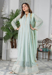 Pret Collection - Manahils - Safiyya - KURTI 106 - Aqua