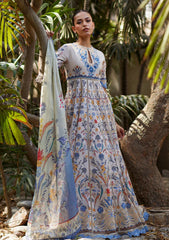 Lawn - Mina Hasan - Unstitched Chikankari 25 - Taara