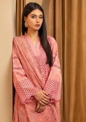 Lawn - Humdum - Elegant - Chikankari Unstitch - HEC25#03