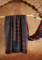 Pashmina Jamawar Scarf D#54 - CH Brown