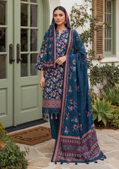 Winter - Riwaj - Printed Marina - 3 Pcs - Wool Shawl 25 - D#25