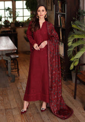 Winter - Noor by Saadia Asad - Embroidered Printskhaas 25 - NSPK#4-A
