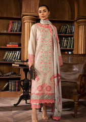 Winter Collection - Rang Rasiya - Carnation Khaddar Shawl - Hannah - D#01