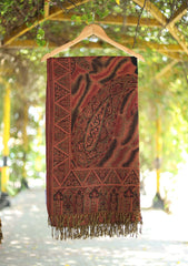Water Wool Jamawar Shawl D - 01 - Multi
