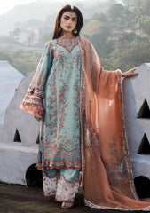 Lawn - Hussain Rehar - Luxury Lawn 25 - Malibu