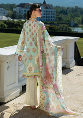 Lawn - Elaf Premium - Prints 25 - EPE-03B - DAHLIA DREAM